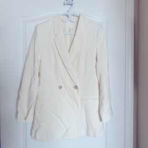 White blazer dress (will be ironed before selling)